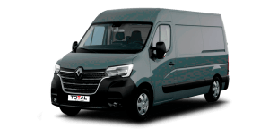 Renting RENAULT MASTER Van Fwd 3t5 150E6 Red L2h2